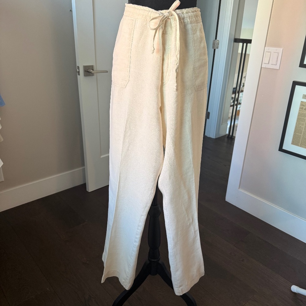 Allen Allen Linen Pants Size XL